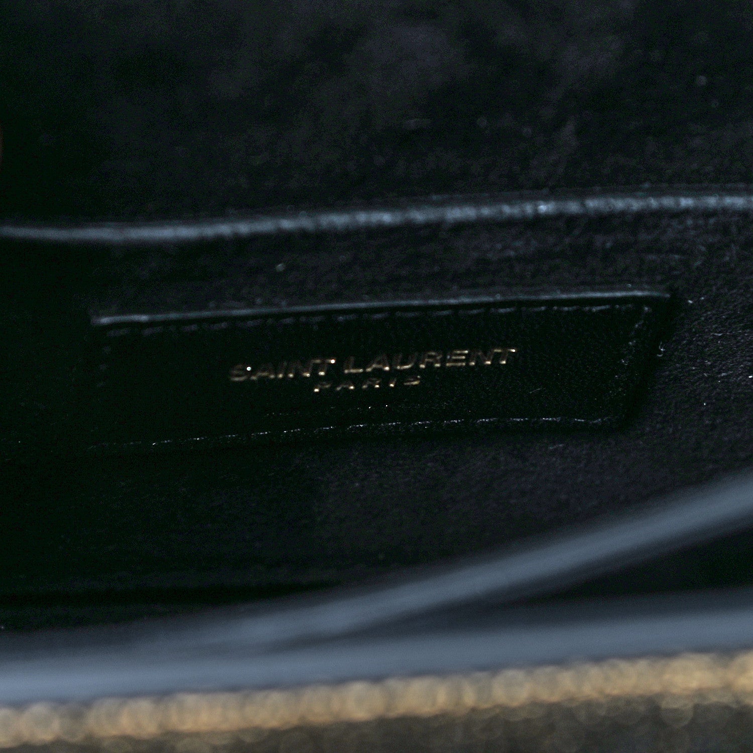 Saint Laurent Metallic Sparkle Calfskin Small Monogram Sunset Gold 6 of 23