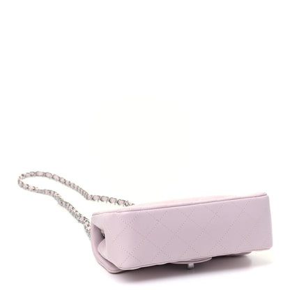 Chanel Lambskin Quilted Mini Rectangular Flap Light Purple 3 of 5