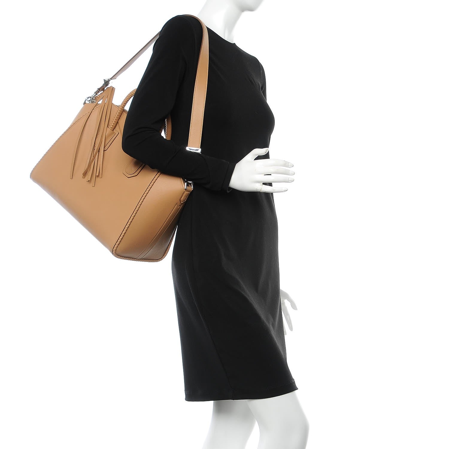 Givenchy Sugar Goatskin Braided Medium Antigona Medium Beige 2 of 8