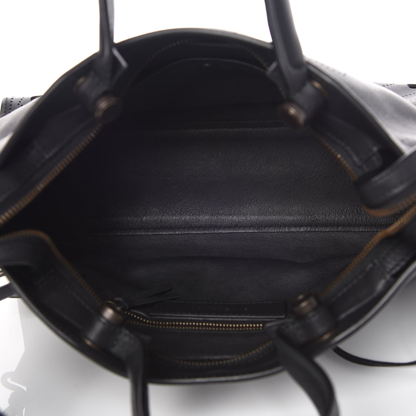 Veau Soyeux Perforated Blackout Hardware S City Black