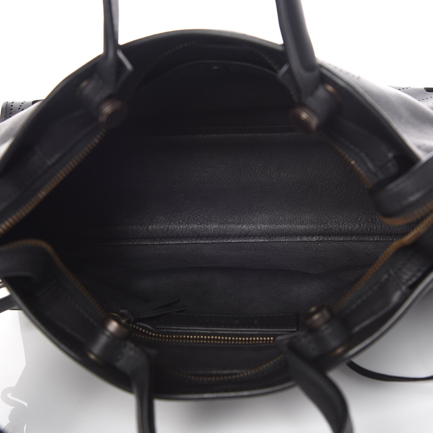 Balenciaga Veau Soyeux Perforated Blackout Hardware S City Black 7 of 9