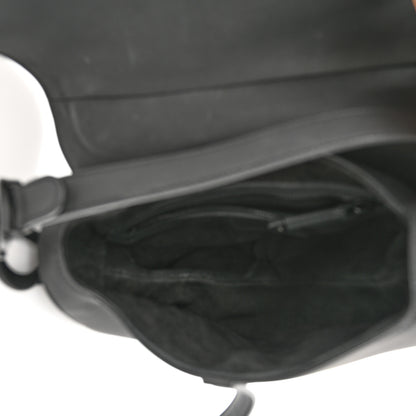 Christian Dior Ultra Matte Calfskin Saddle Bag Black 4 of 10