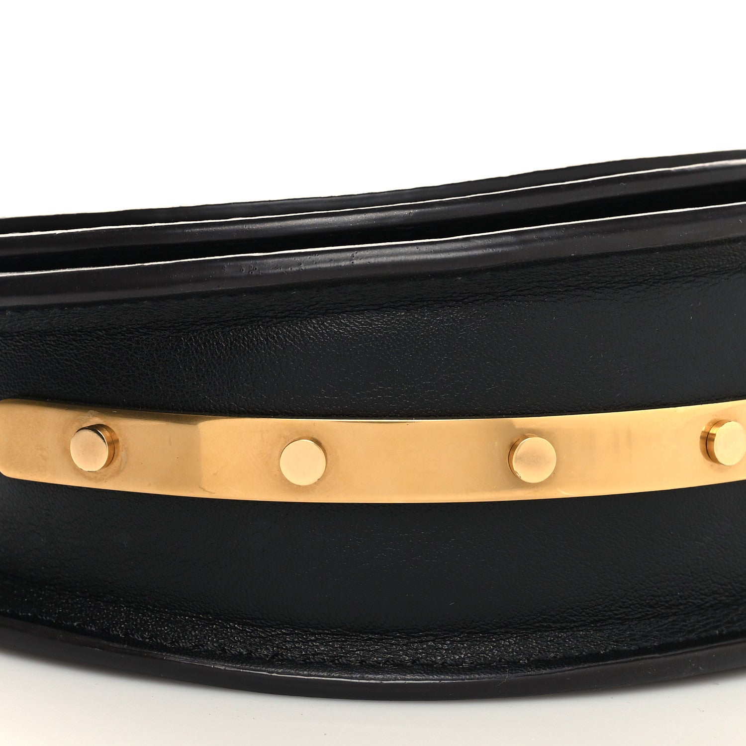 Chloe Calfskin Small Nile Bracelet Minaudiere Bag Black 8 of 10