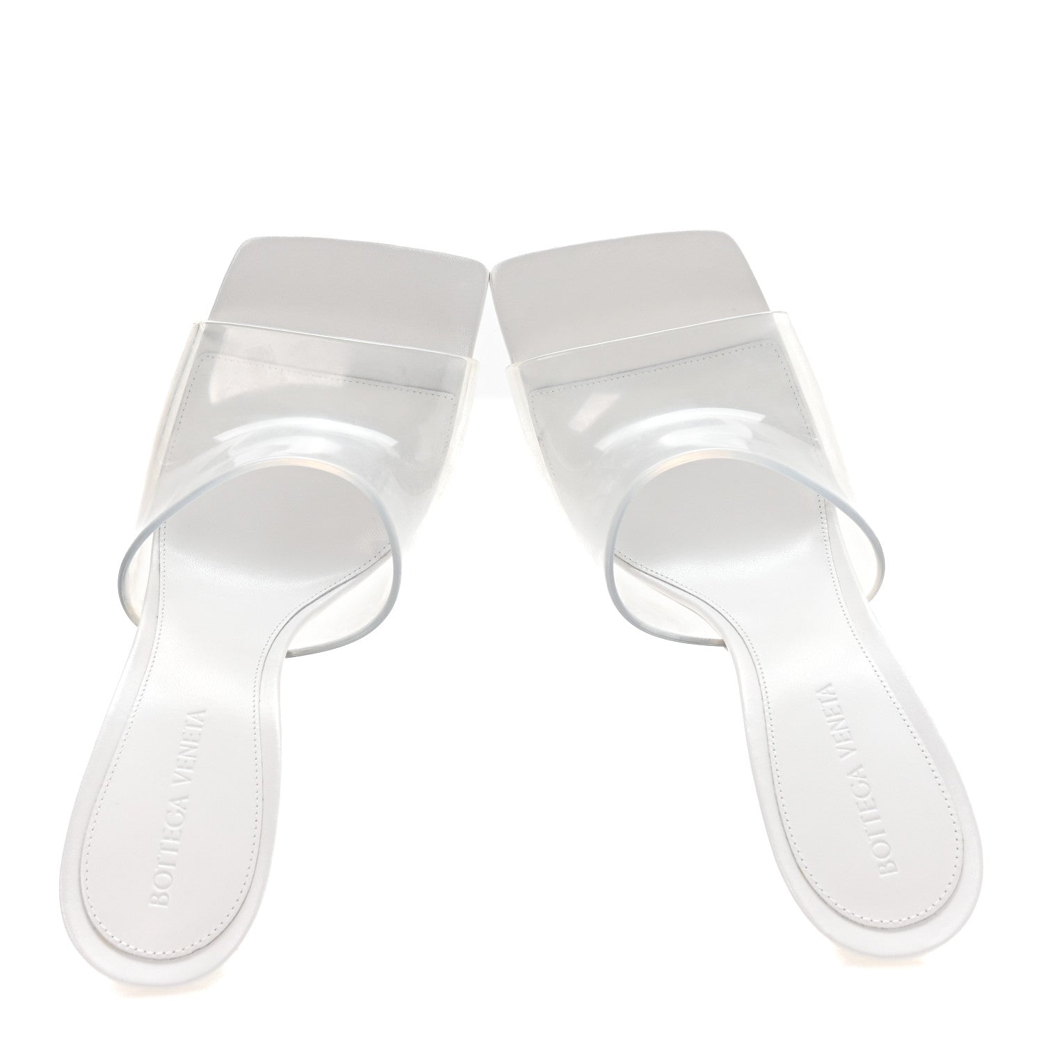 Bottega Veneta PVC Pudding Stretch Sandals 38 White 2 of 8