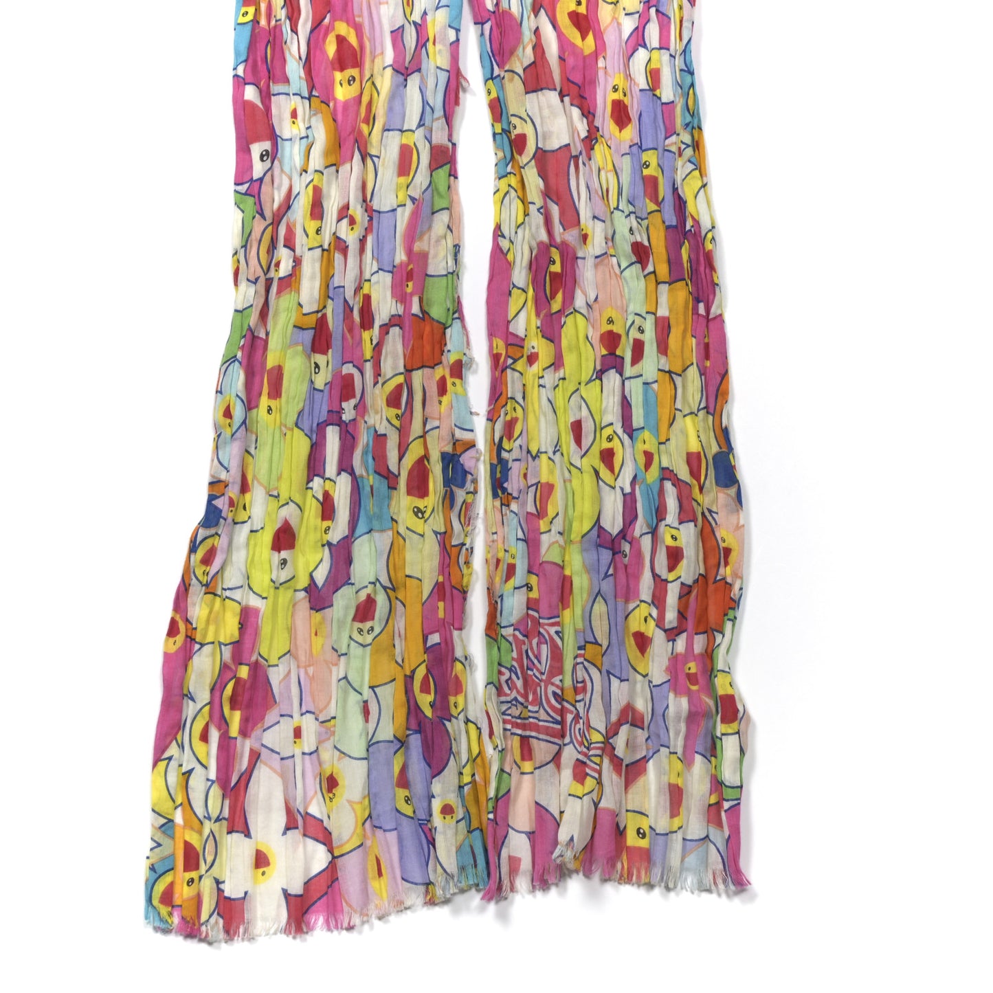 Cotton Murakami Cosmic Flower Scarf Multicolor