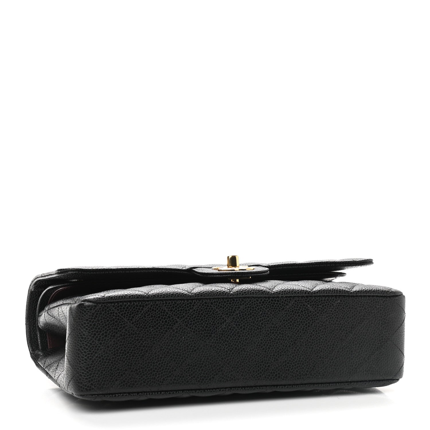Chanel Caviar Quilted Medium Double Flap Black 4 of 9
