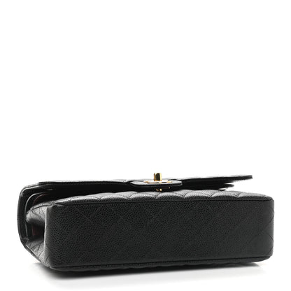Chanel Caviar Quilted Medium Double Flap Black 4 of 9