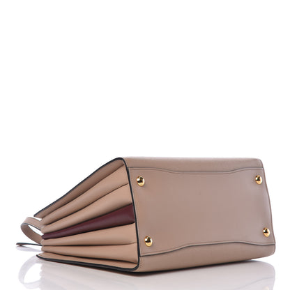 Prada Saffiano City Calfskin Medium Bibliothèque Top Handle Cammeo 4 of 13