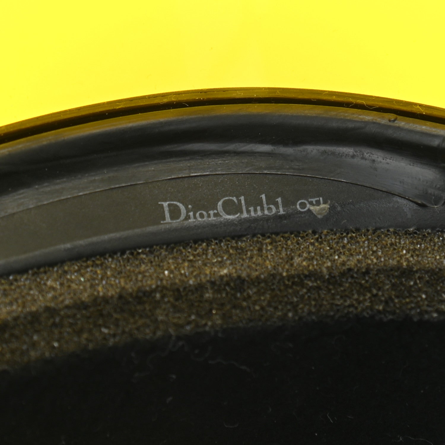 Christian Dior DiorClub1 Sun Visor Yellow 8 of 8