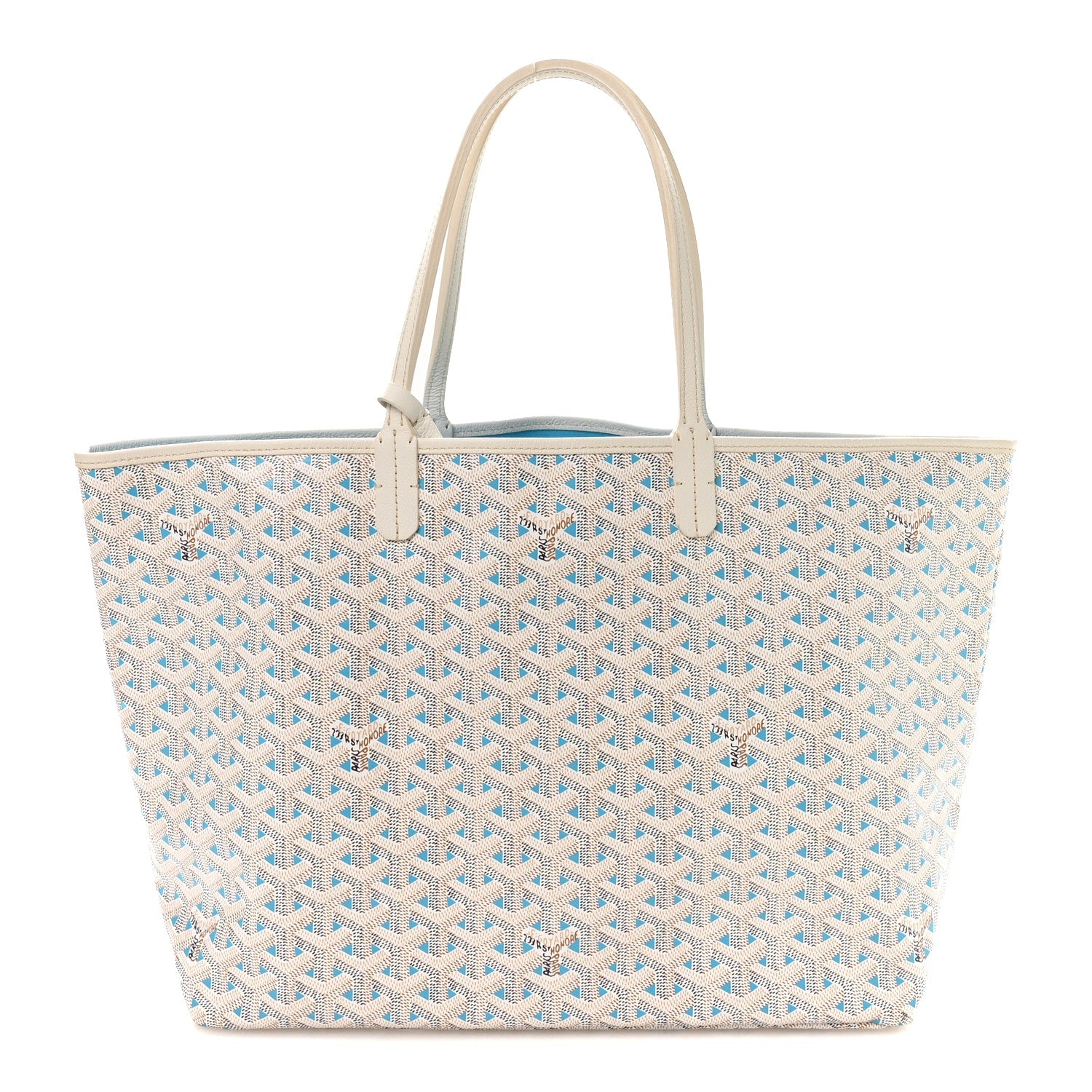 Goyard Goyardine Saint Louis Claire Voie PM White Opaline 1 of 18