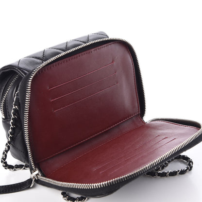 Chanel Lambskin Quilted New Mini Flap Black 6 of 11