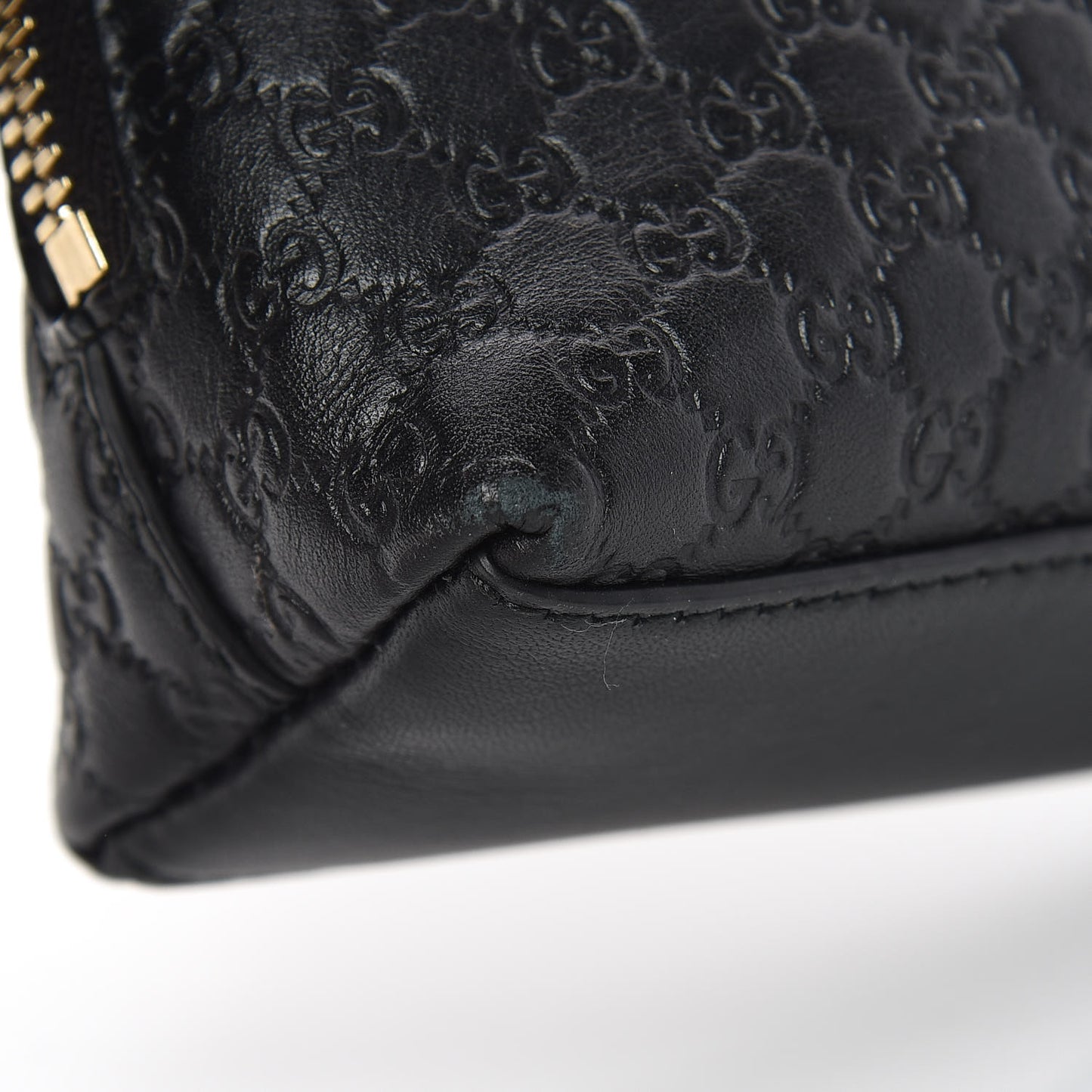 Microguccissima GG Cosmetic Case Black