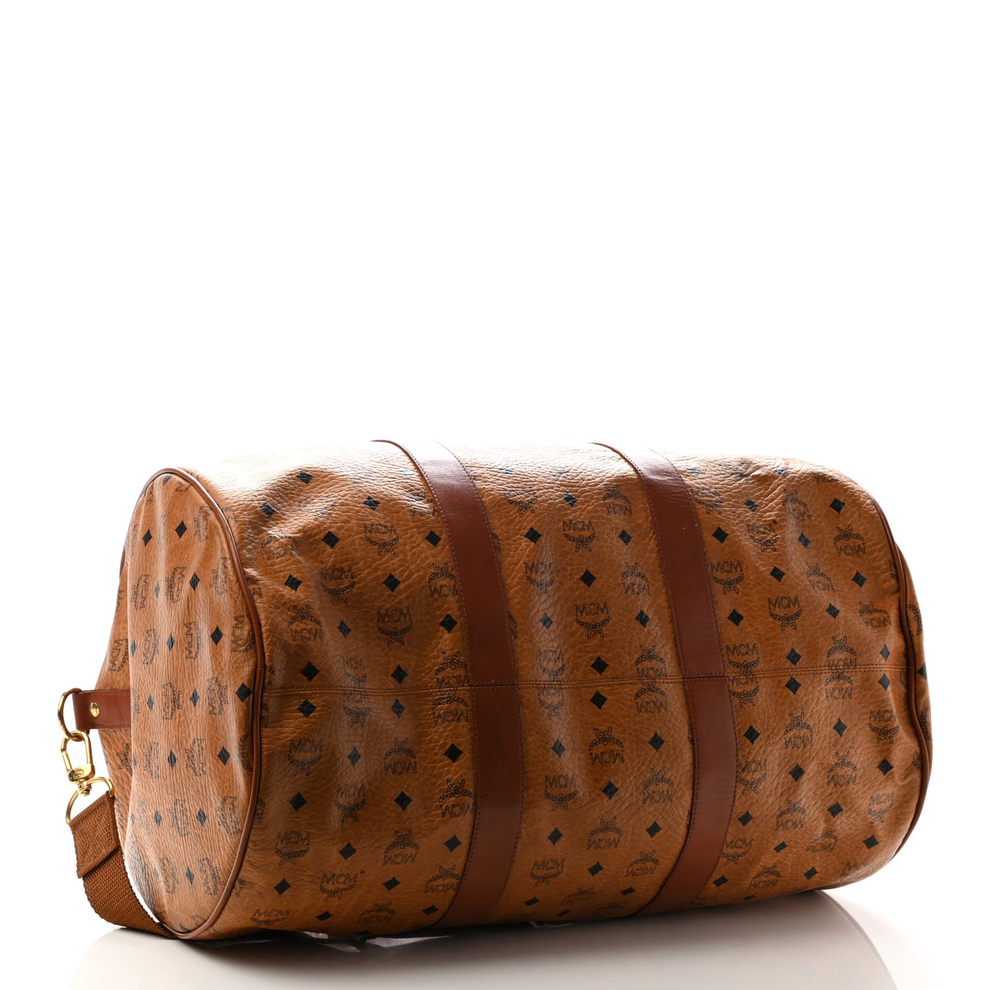 Visetos Weekender Duffle Bag Cognac