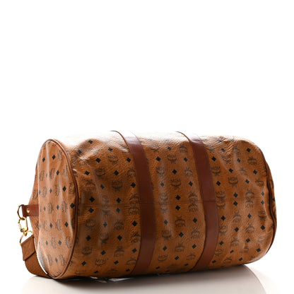 MCM Visetos Weekender Duffle Bag Cognac 3 of 11
