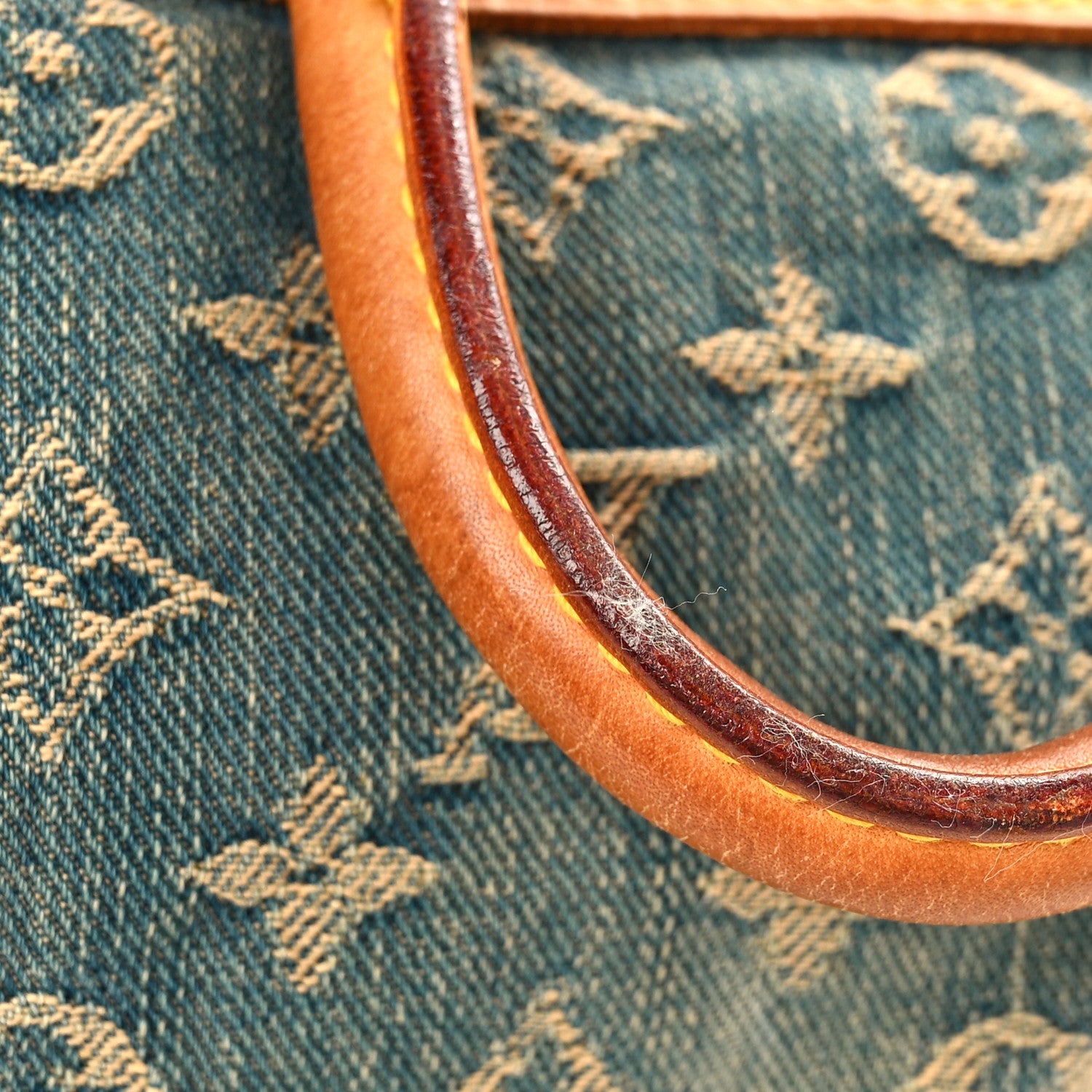 Louis Vuitton Monogram Denim Neo Speedy Blue 9 of 12