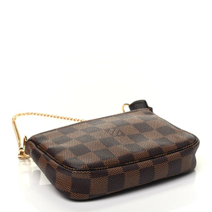 Louis Vuitton Damier Ebene Mini Pochette Accessories 4 of 9