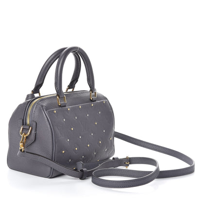 Louis Vuitton Empreinte Studded Speedy Bandouliere 20 Gris Silver 3 of 8