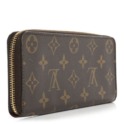 Louis Vuitton Monogram Clemence Wallet Fuchsia 3 of 13