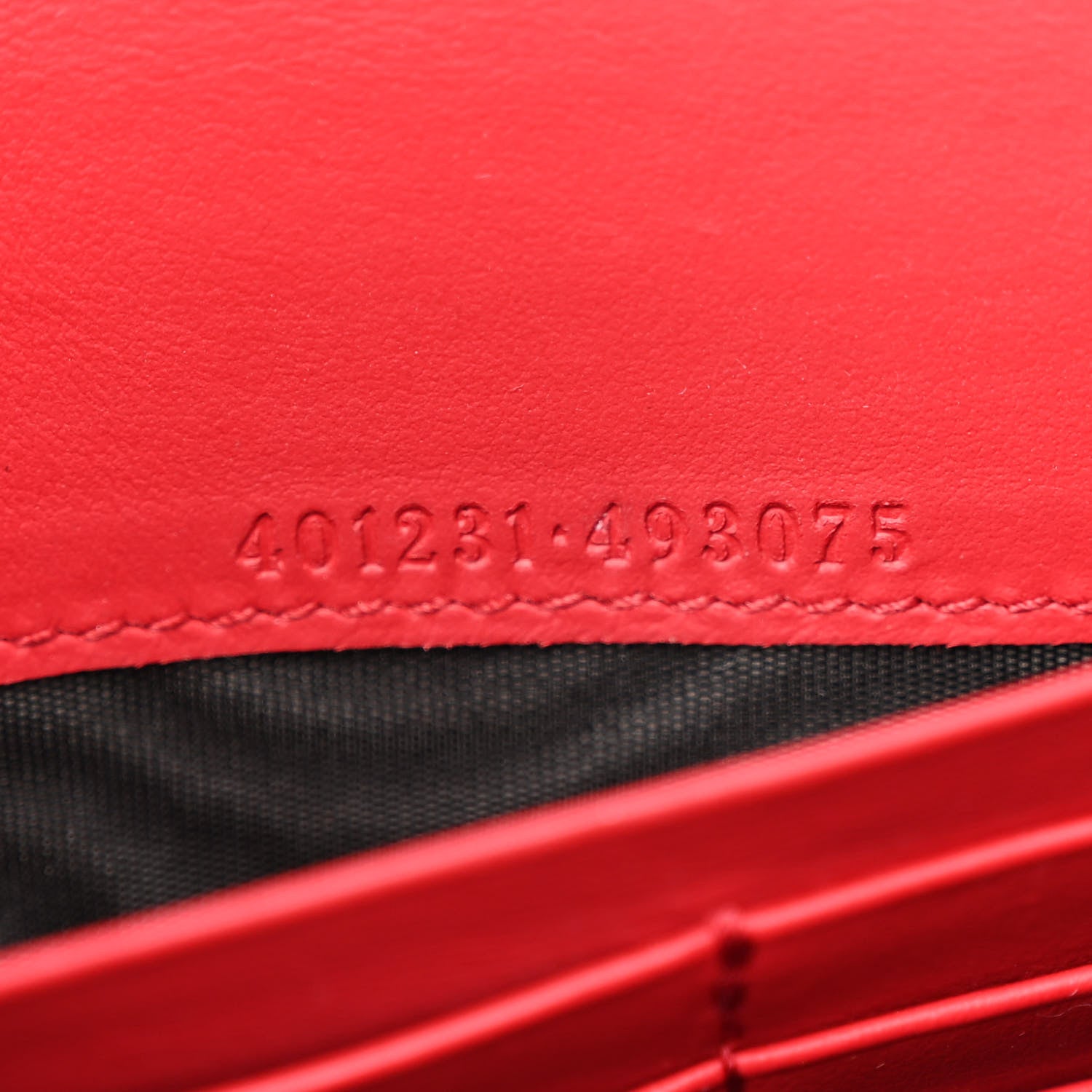 Gucci GG Supreme Monogram Mini Dionysus Chain Wallet Beige Vulcanic Red 7 of 10