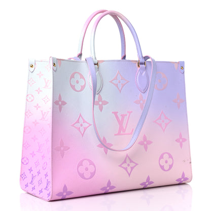 Louis Vuitton Monogram Giant Spring In The City Onthego GM Sunrise Pastel 3 of 22