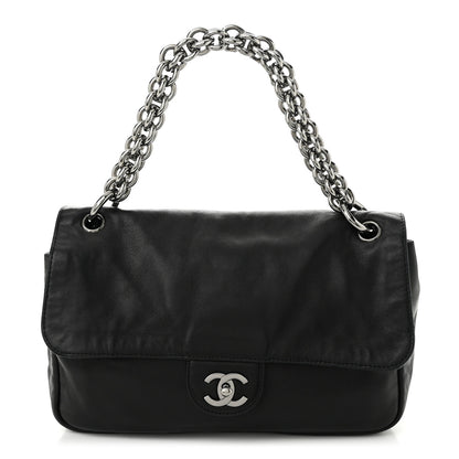 Chanel Lambskin Medium Soft and Chain Flap Black 1 of 11