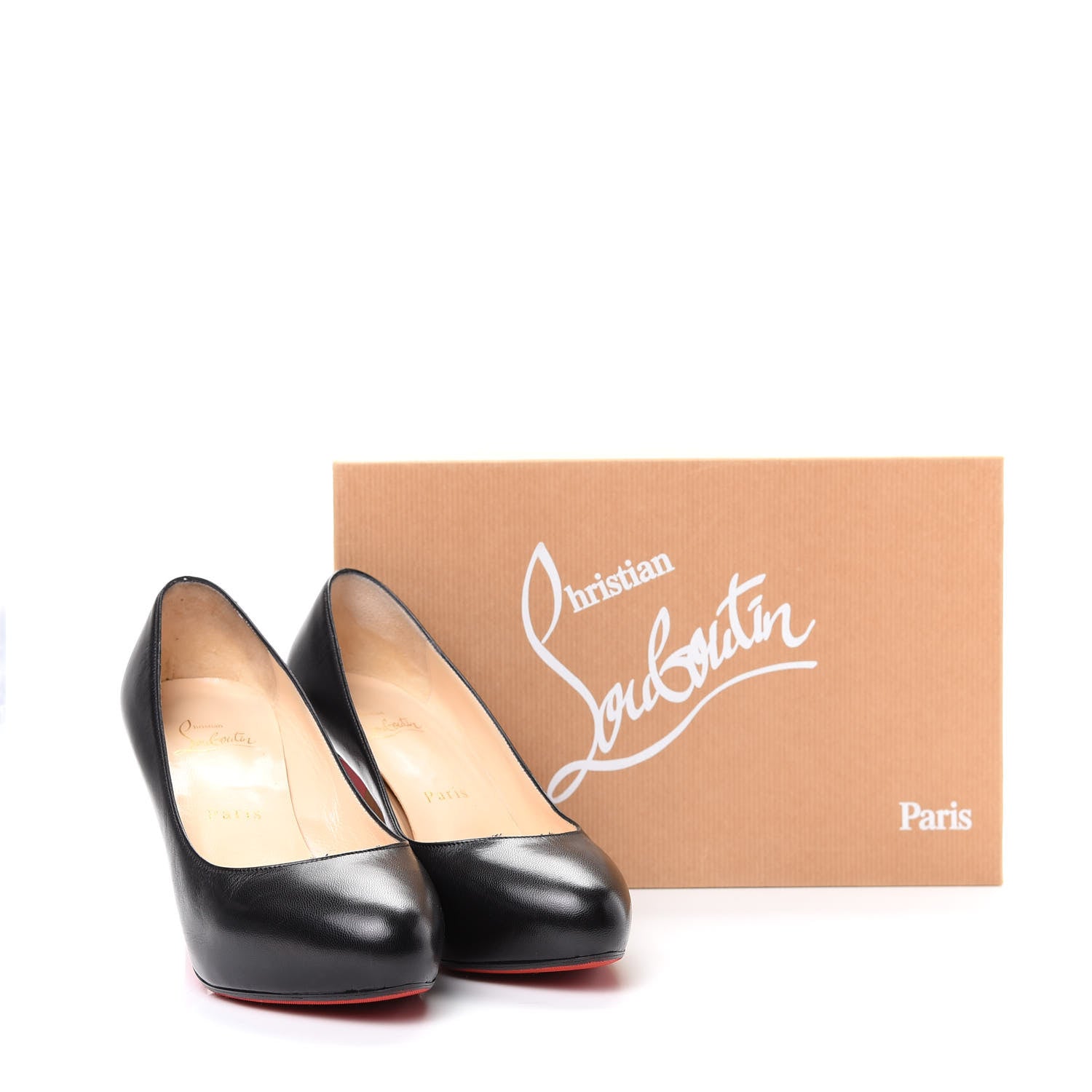 Christian Louboutin Kid Declic 90 Pumps 36.5 Black 12 of 12