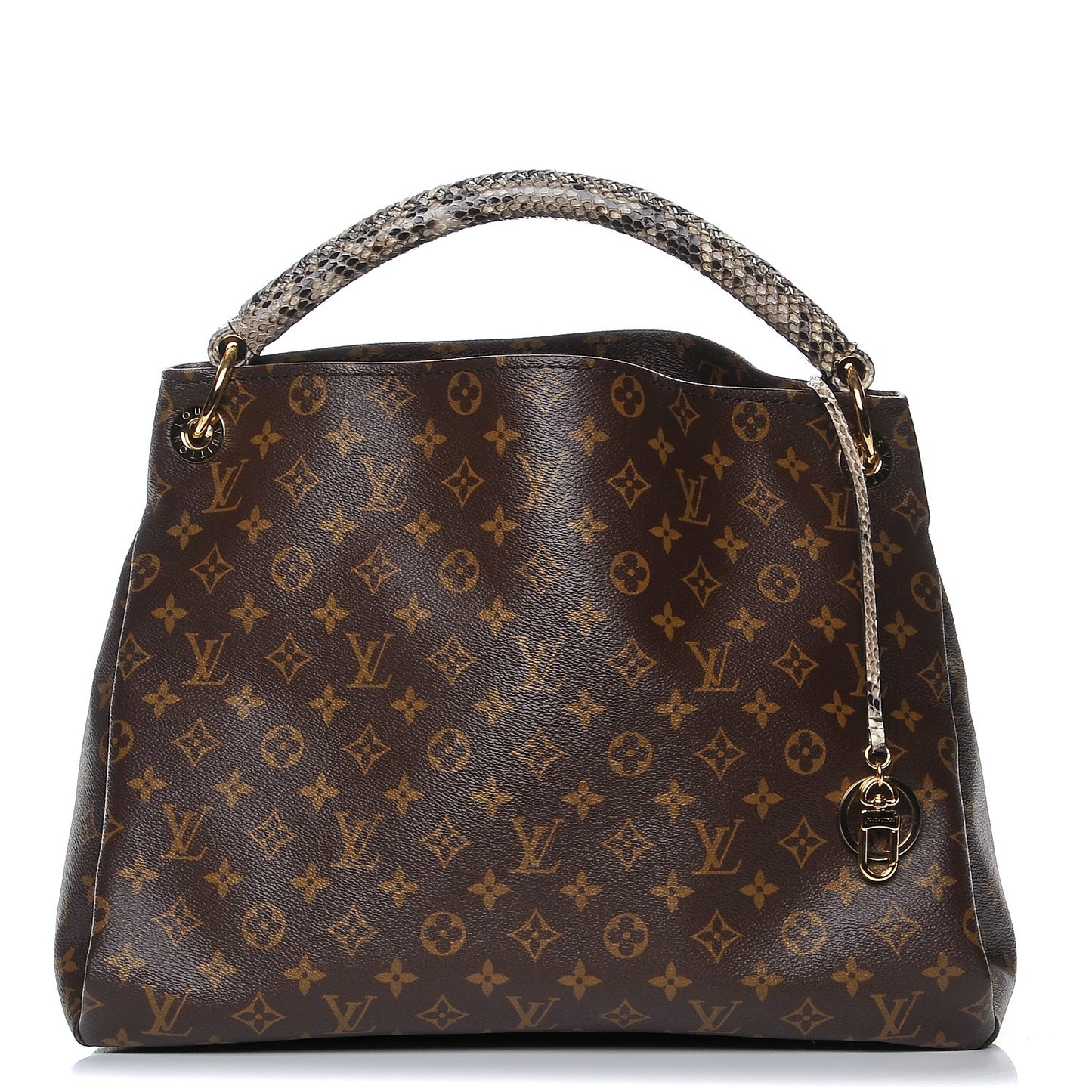 Snakeskin Monogram Artsy MM