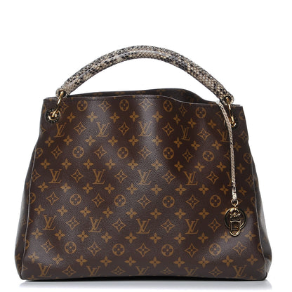 Louis Vuitton Snakeskin Monogram Artsy MM 1 of 7