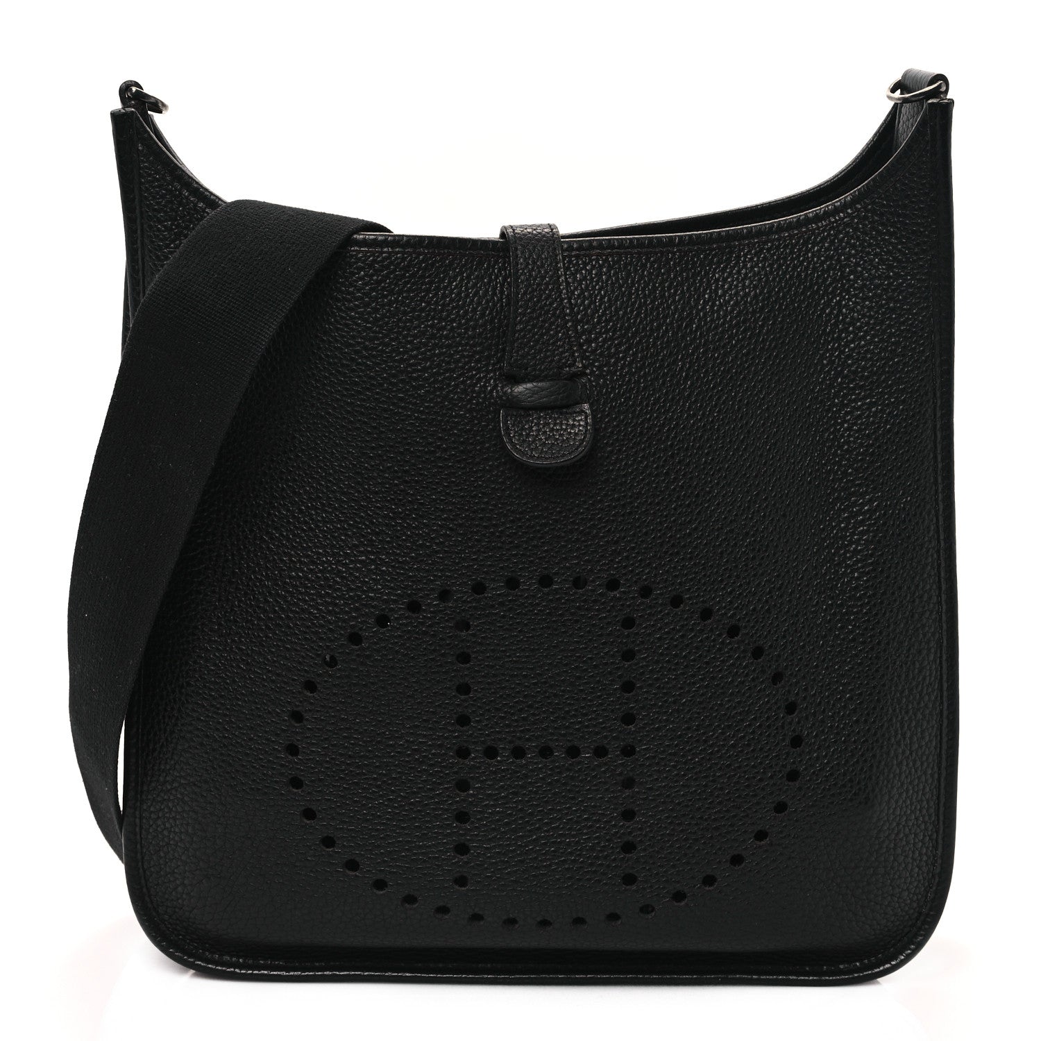 Hermes Taurillon Clemence Evelyne GM Black 1 of 12