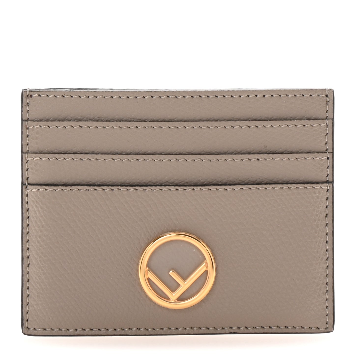 Vitello Cruise F is Fendi Card Holder Tortora