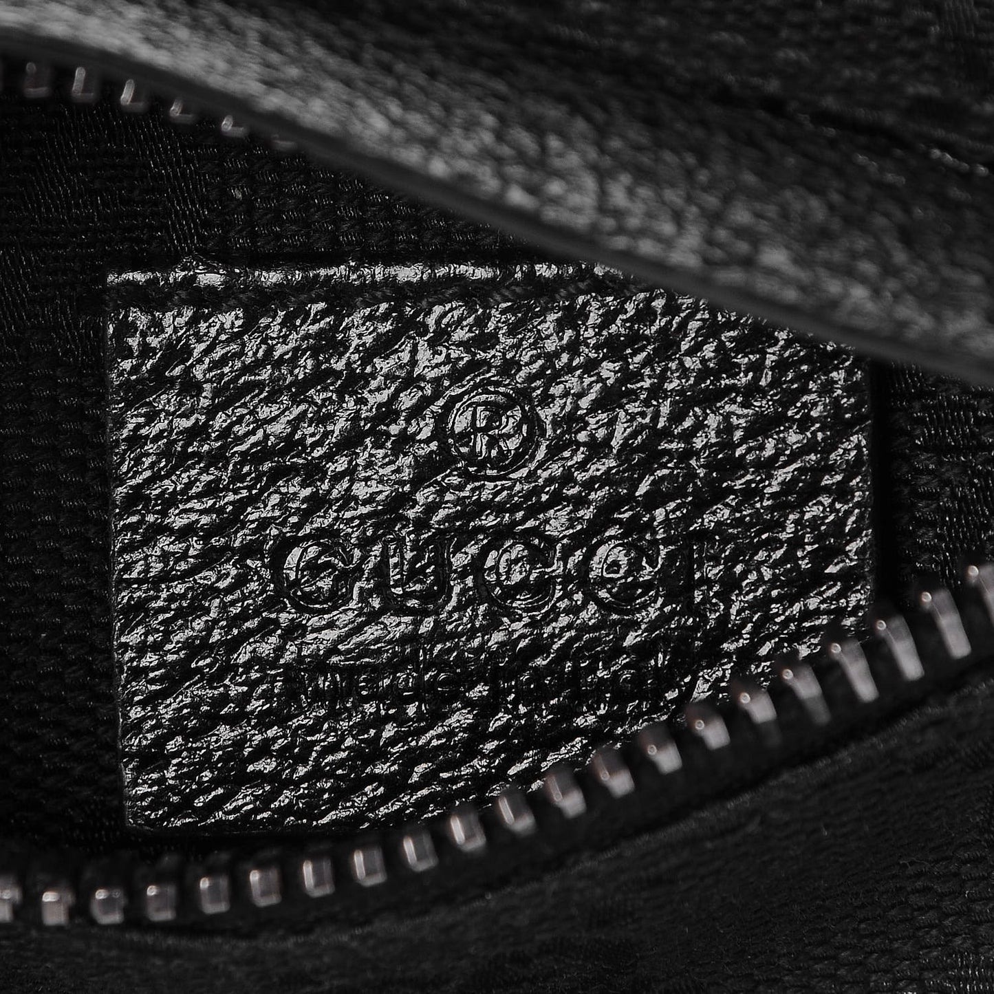 Monogram Belt Bag Black