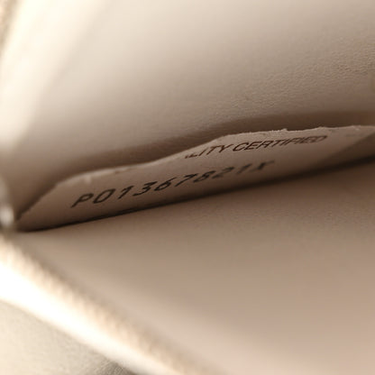 Bottega Veneta Nappa Maxi Intrecciato Zip Around Wallet White 7 of 9