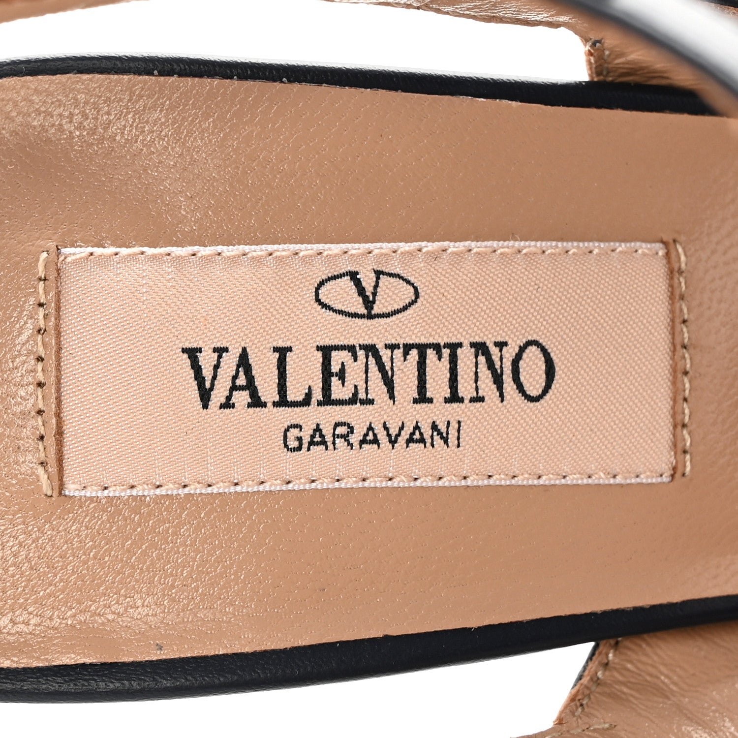 Valentino Garavani Pebbled Calfskin Rockstud Ankle Strap 100mm Pumps 37 Deep Denim 7 of 13