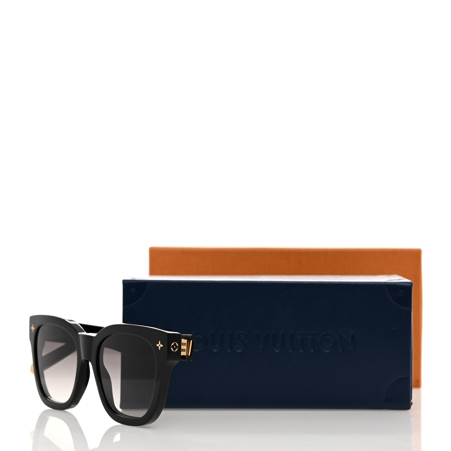 Louis Vuitton Acetate My Monogram Square Sunglasses Z1523W Black 7 of 7