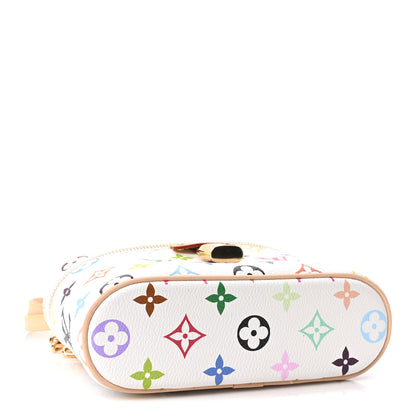Louis Vuitton LV x TM Monogram Multicolor Vanity Chain Pouch White 4 of 10