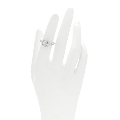 Parker & West by FASHIONPHILE 18K White Gold Diamond .75ct Baguette Cut Ring 49 5 2 of 9
