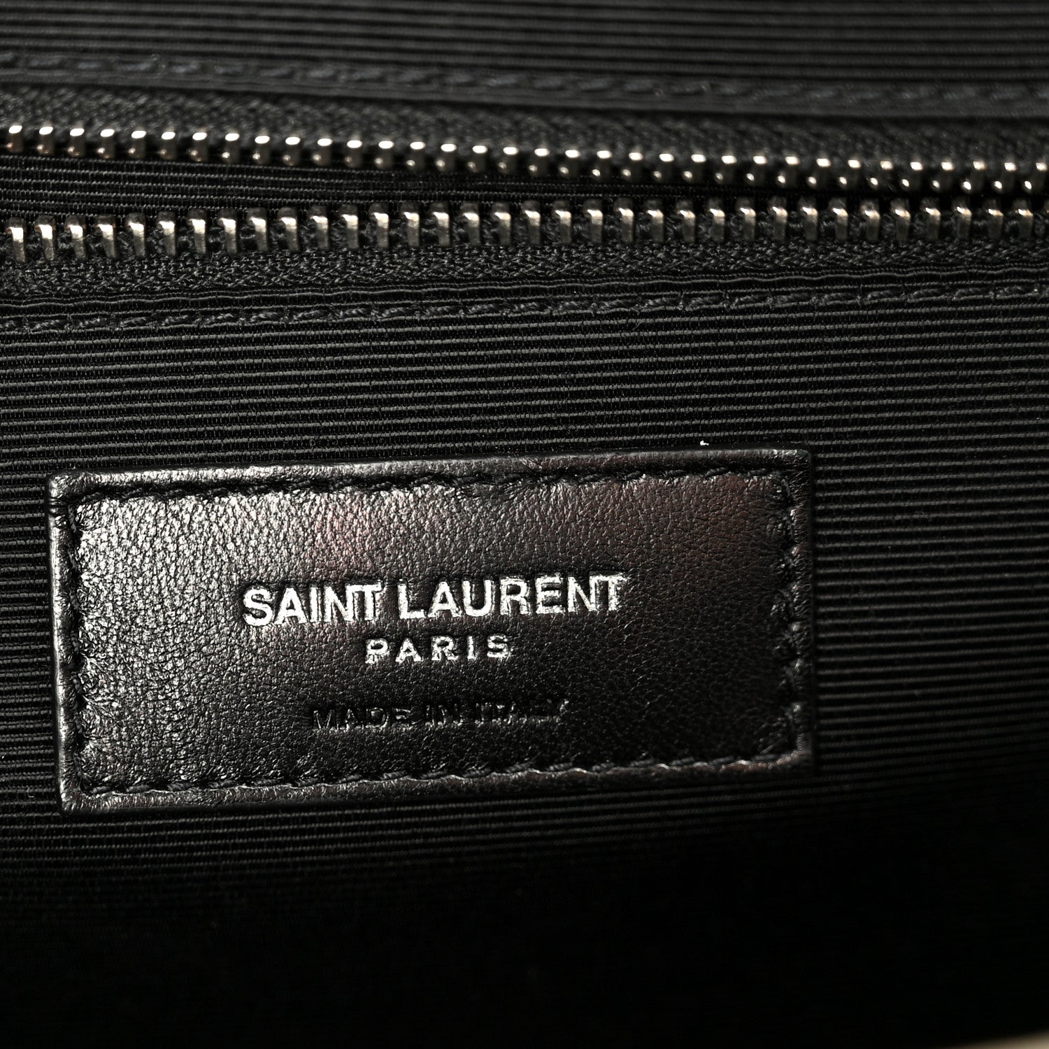 Saint Laurent Grain De Poudre Textured Mixed Matelasse Large Triquilt Monogram Satchel Porcellana 6 of 15
