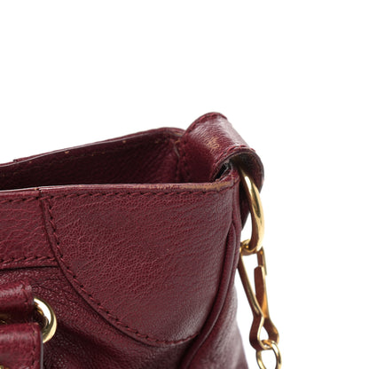 Balenciaga Chevre Giant 12 Gold Hardware Velo Bordeaux 15 of 21