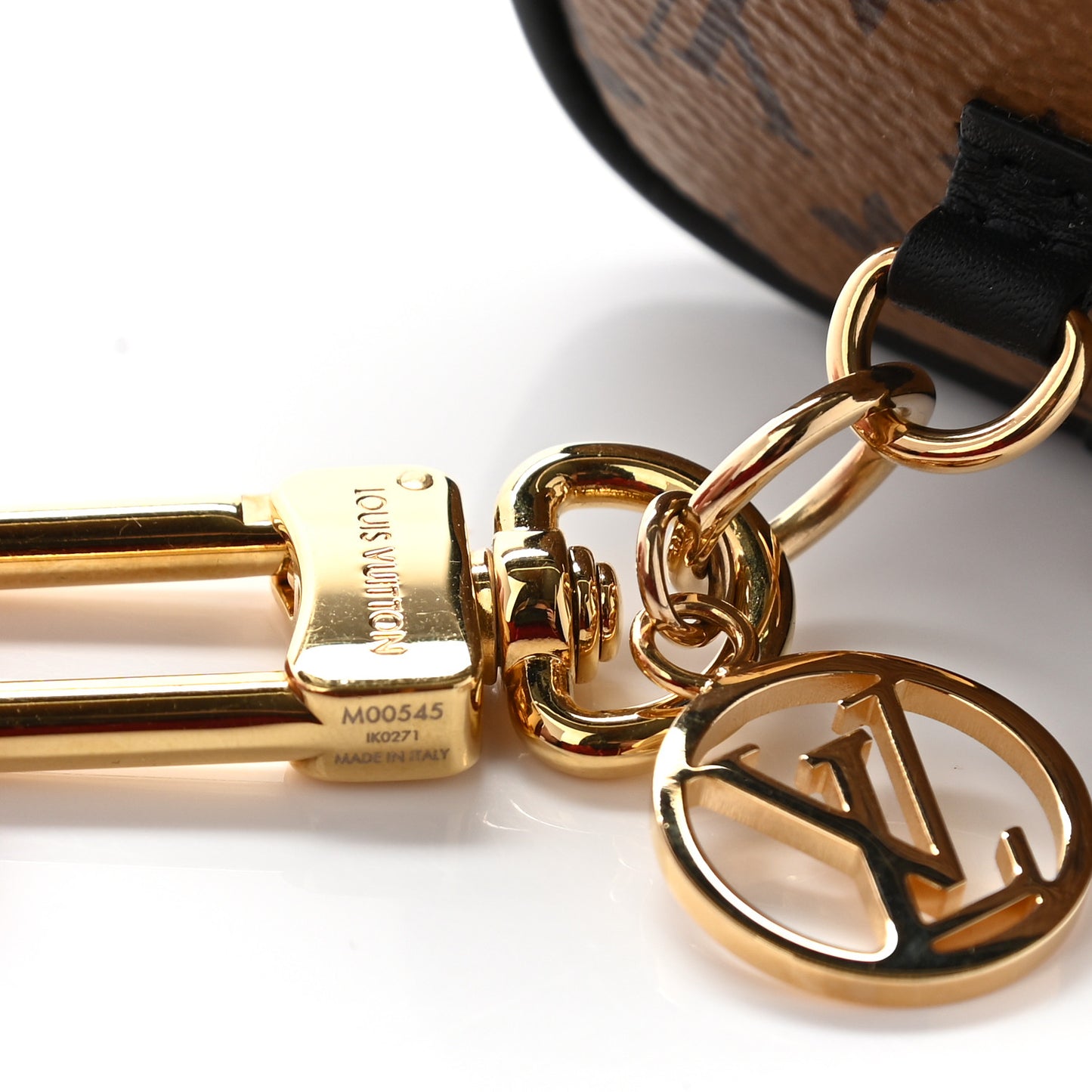 Reverse Monogram Vanity Bag Charm