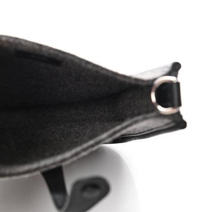 Hermes Feutre Swift Evelyne TPM Gris Moyen Black 4 of 4