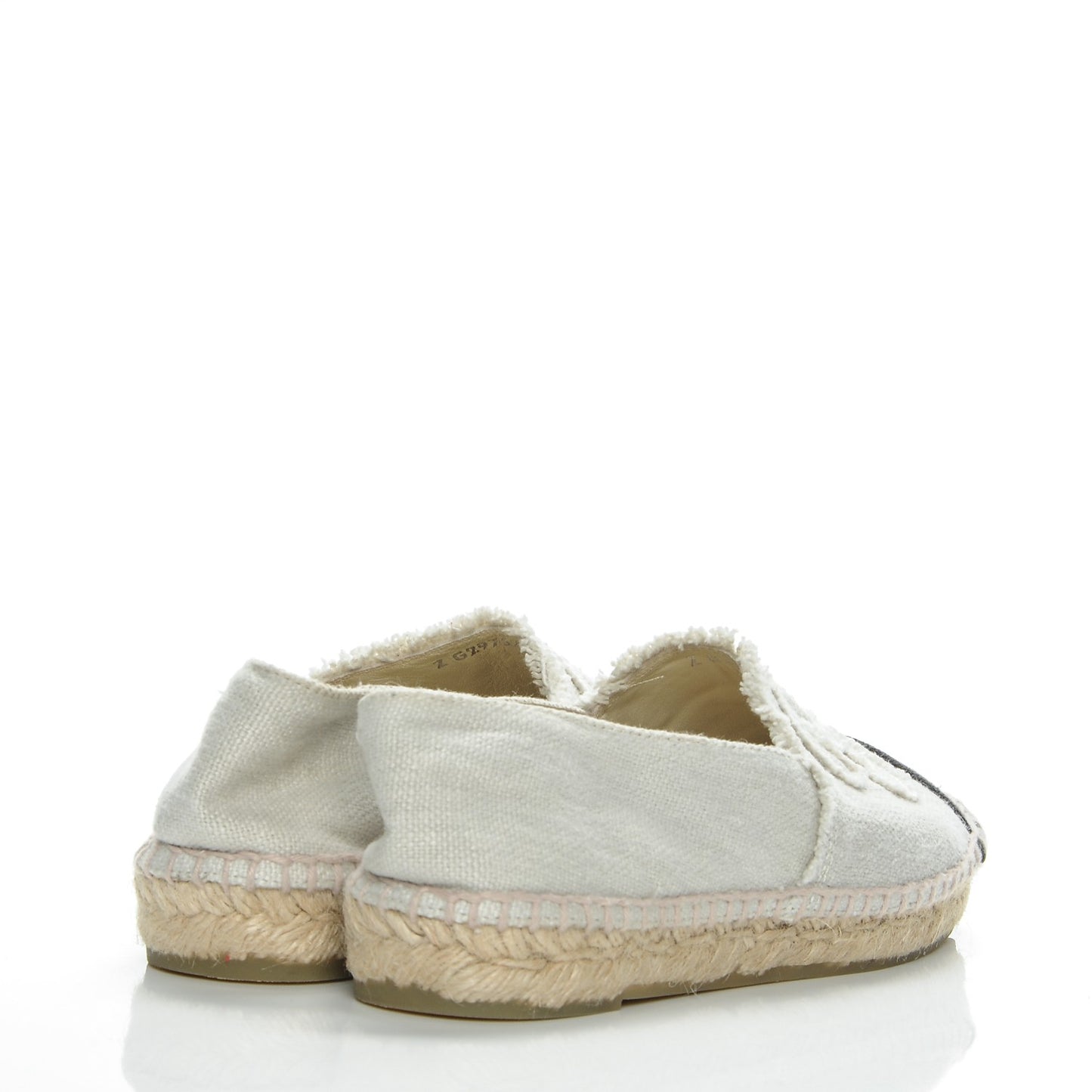 Toile CC Espadrilles 37 Beige Black