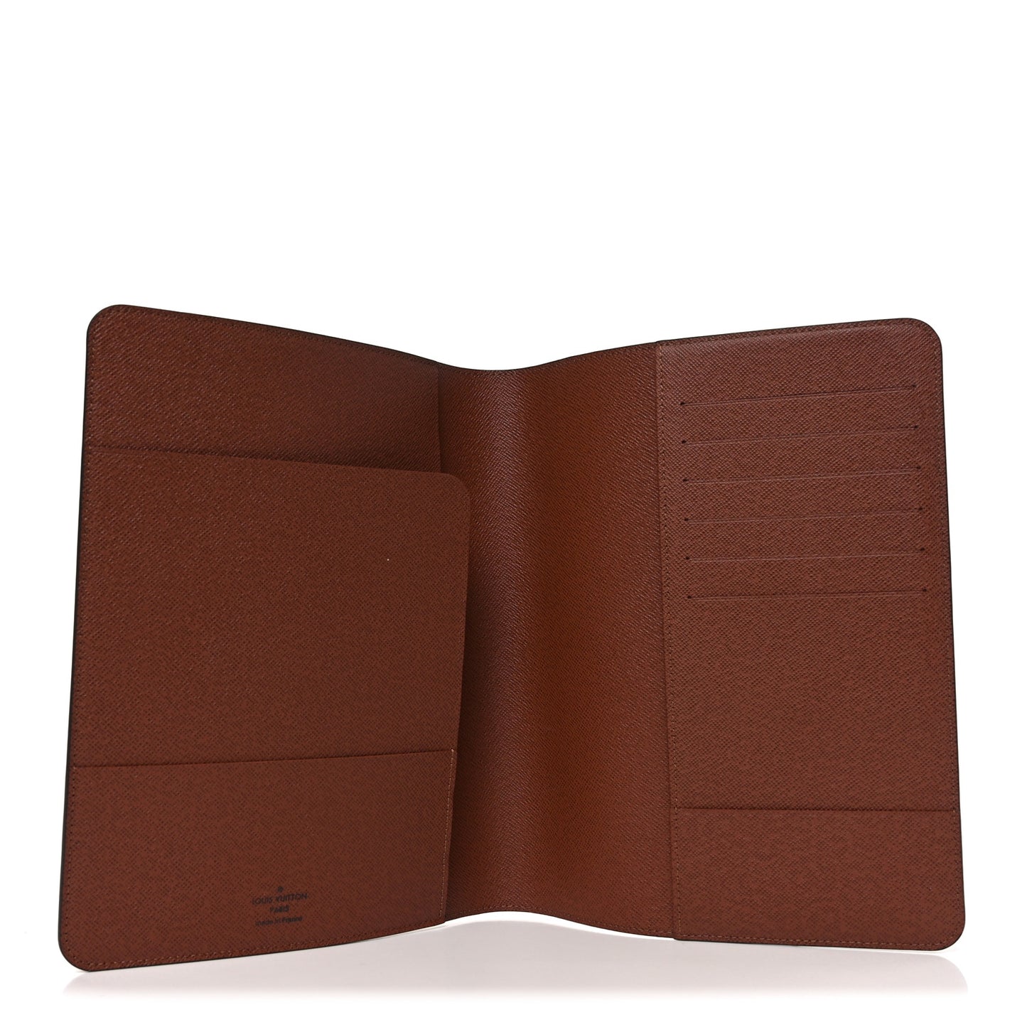 Monogram Desk Agenda Cover