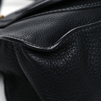 Chloe Calfskin Medium Marcie Satchel Black 12 of 14
