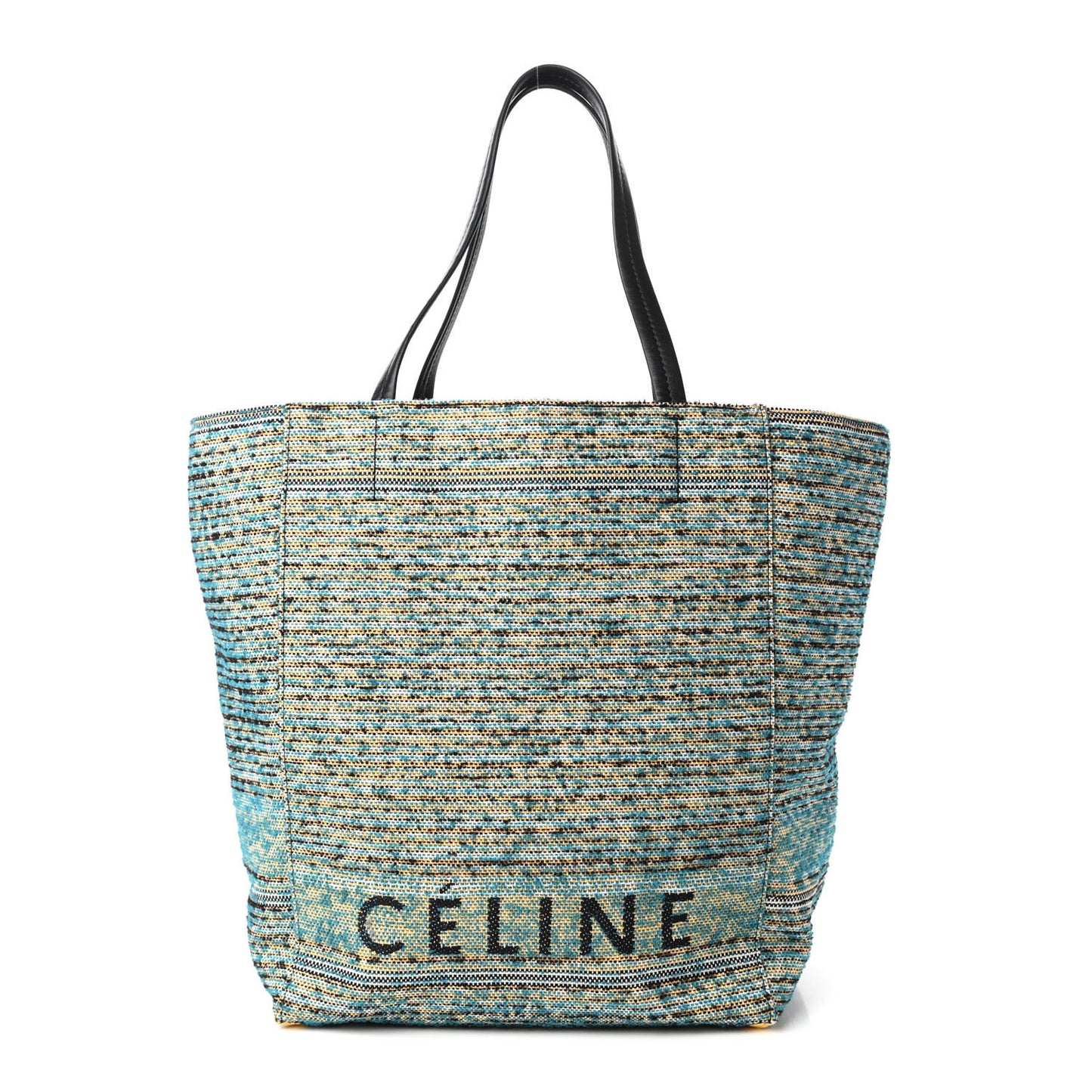 Tweed Phantom Cabas Tote Blue
