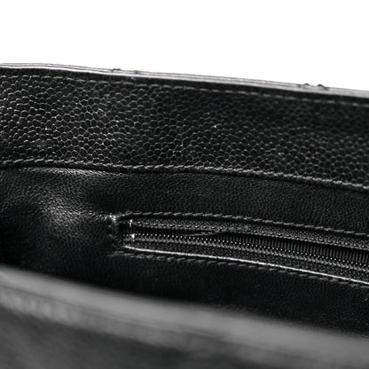 Chanel Caviar Quilted Shoulder Bag Black 19 of 27