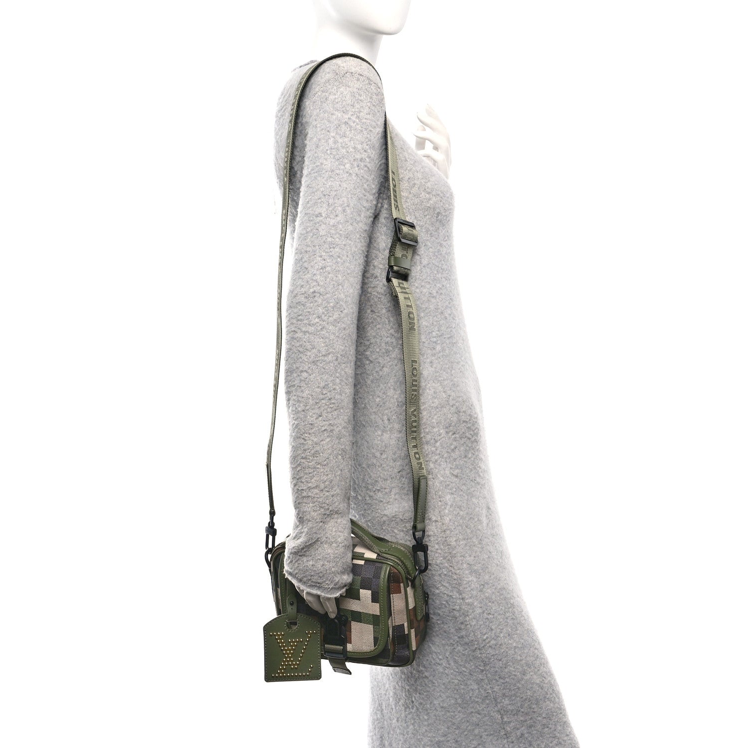 Louis Vuitton Damoflage Quest Messenger Green 2 of 9