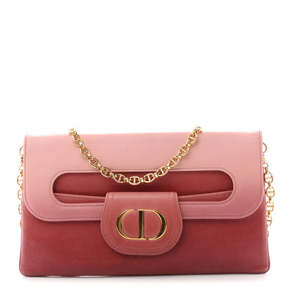 Christian Dior Smooth Calfskin Medium Diordouble Chain Bag Rose Multicolor 1 of 11