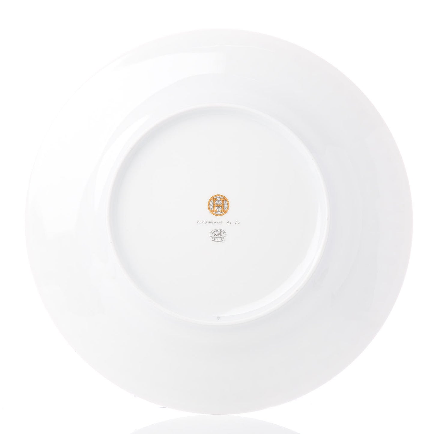 Porcelain Mosaique Au 24 Gold Dinner Plate Set of 2