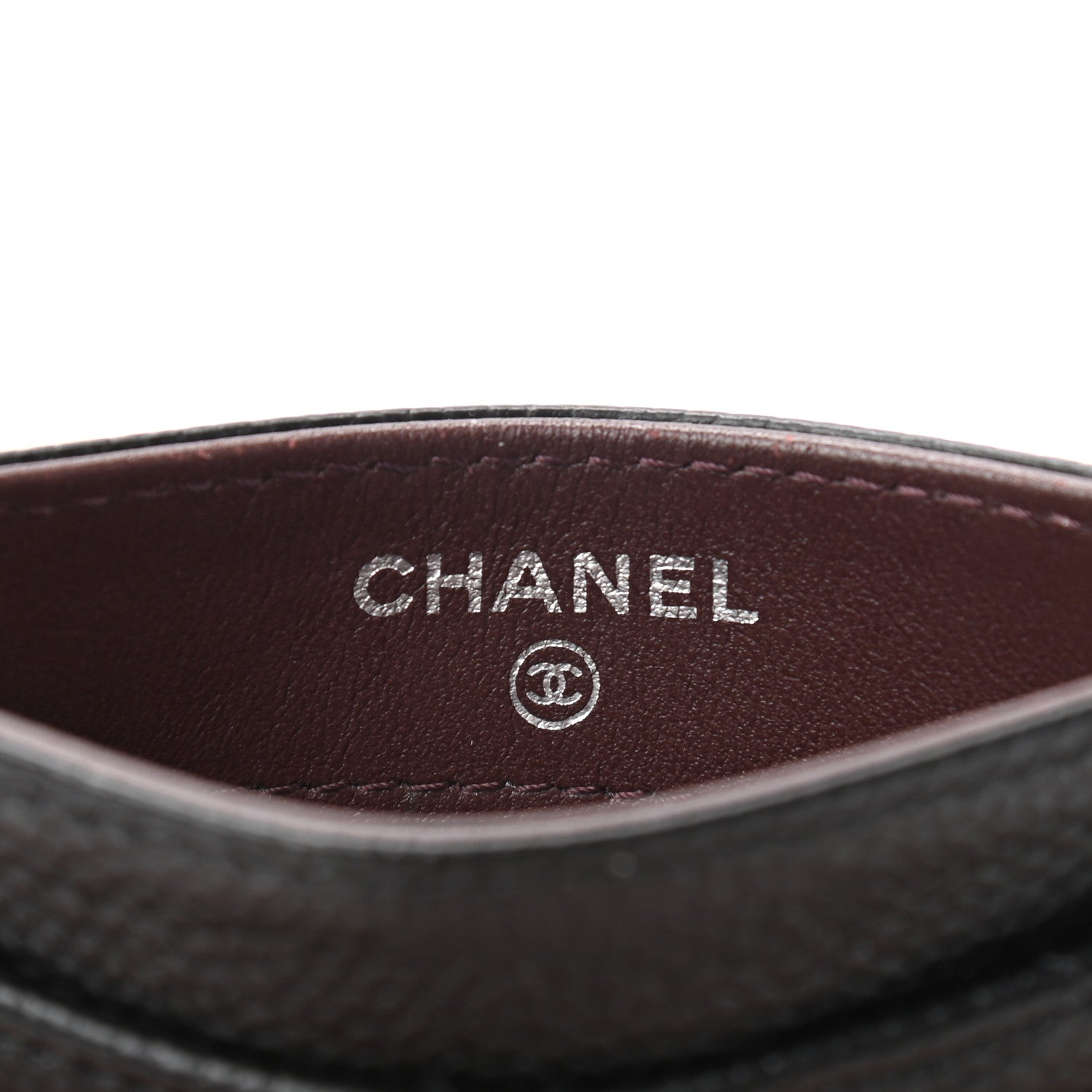 Chanel Caviar Quilted Card Holder Black 6 of 8
