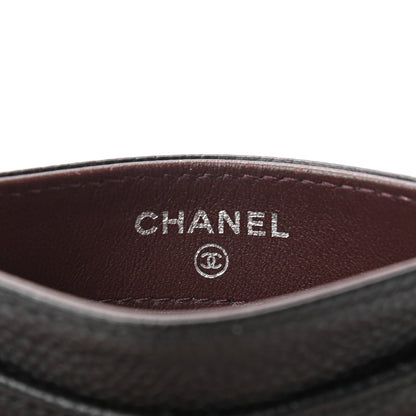 Chanel Caviar Quilted Card Holder Black 6 of 8